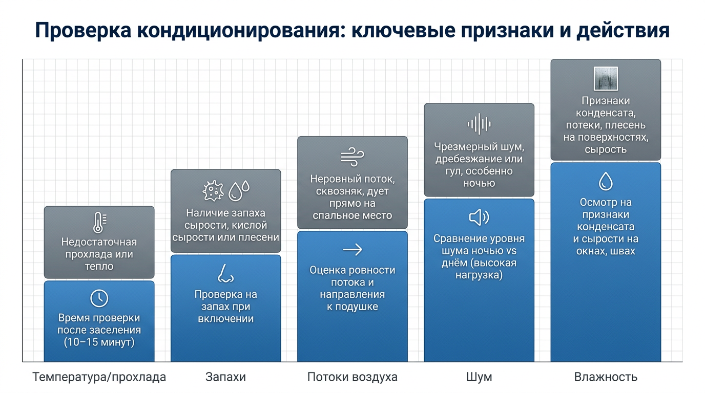 Проверка кондиционирования